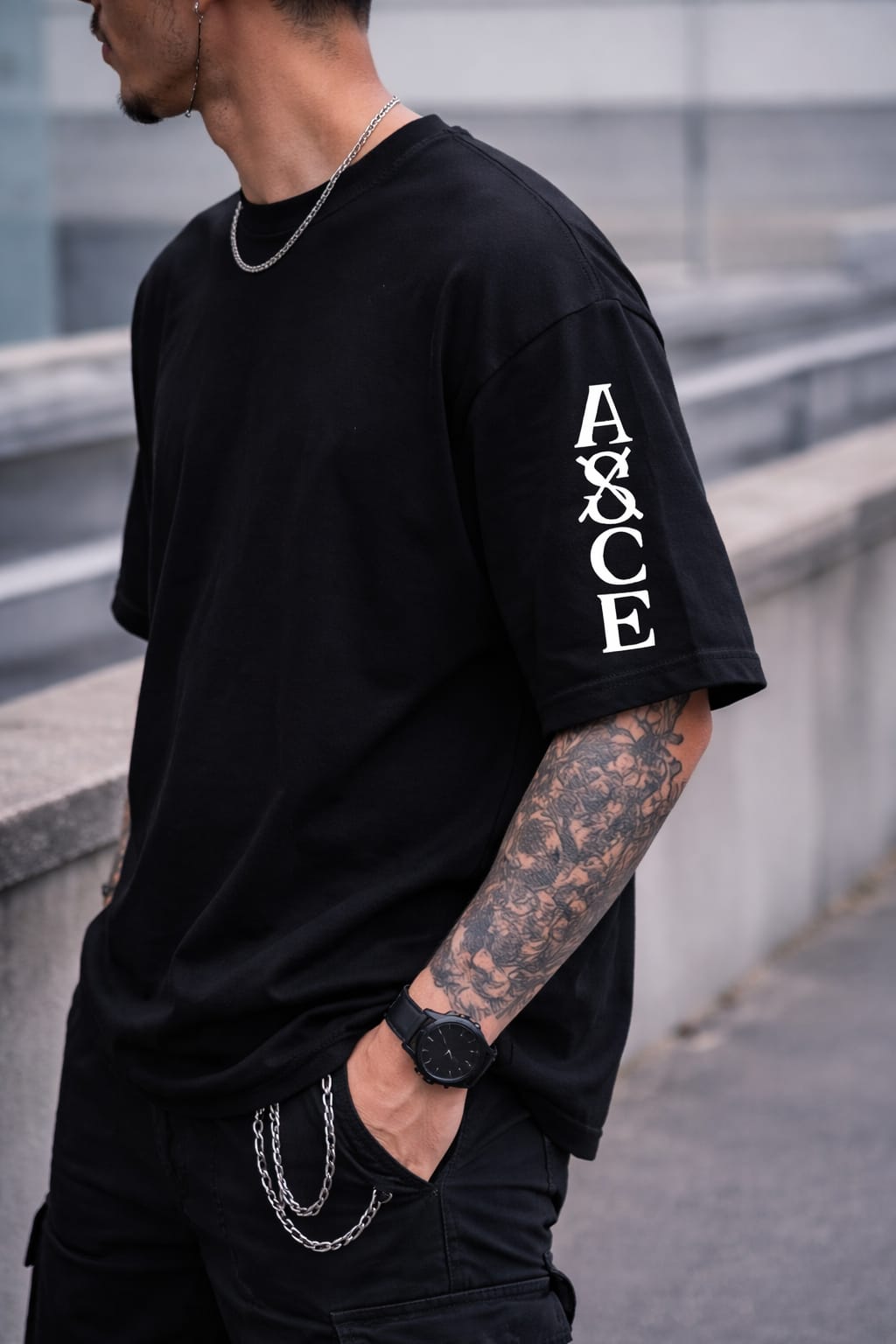 Fire Fist Ace – Anime Streetwear Drop Shoulder T-Shirt