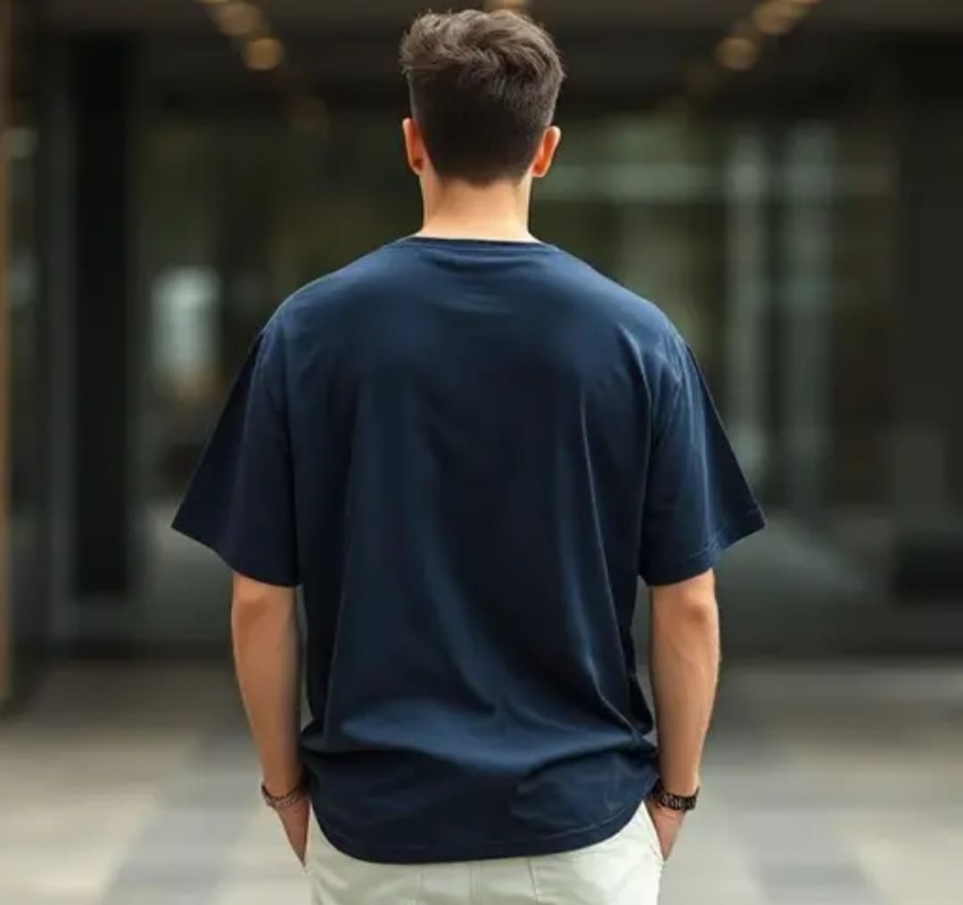 Men’s Oversized Graphic Streetwear T-Shirt