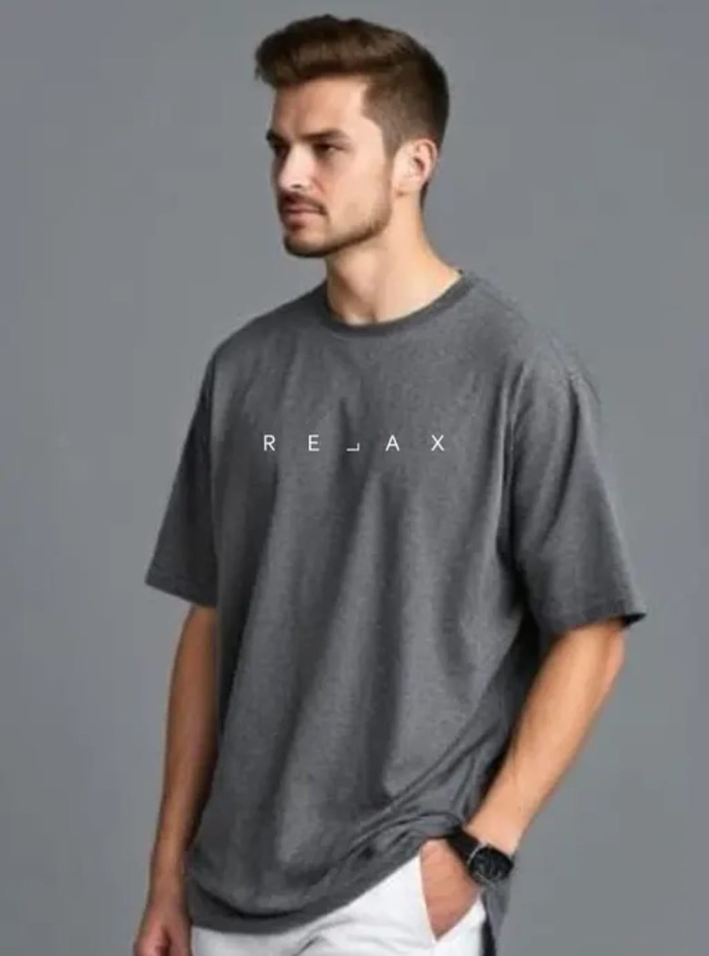 Men’s Relax Oversized Graphic T-Shirt